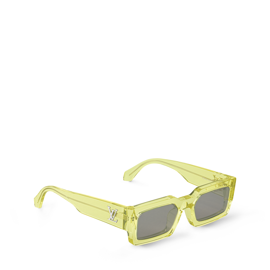LV Clash Low Square Sunglasses - Luxury S00 Yellow | LOUIS VUITTON